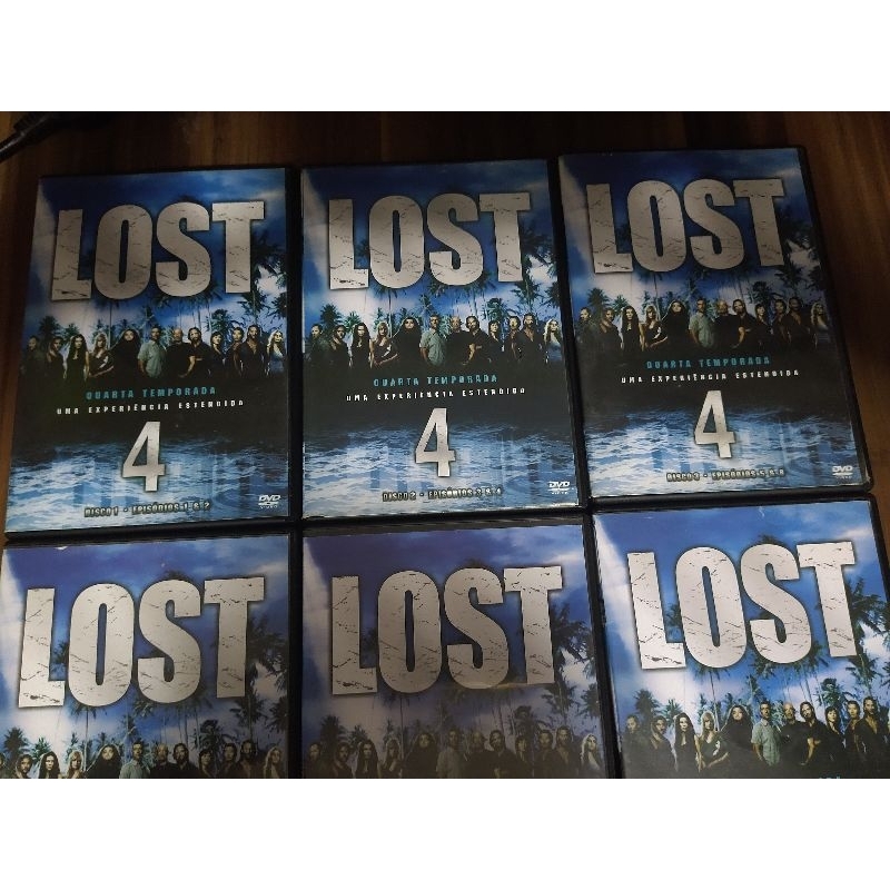Dvd Lost 4 temporada