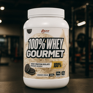 Whey Protein Gourmet Concentrado e Isolado 23g Proteína COOKIES em Oferta na Shopee