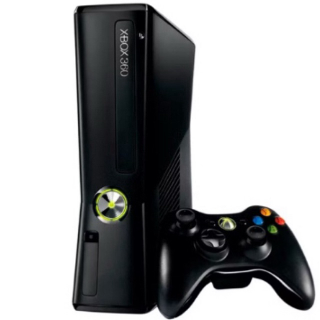 Xbox 360 Super Slim Destravado Com 2 Controles e 20 Jogos