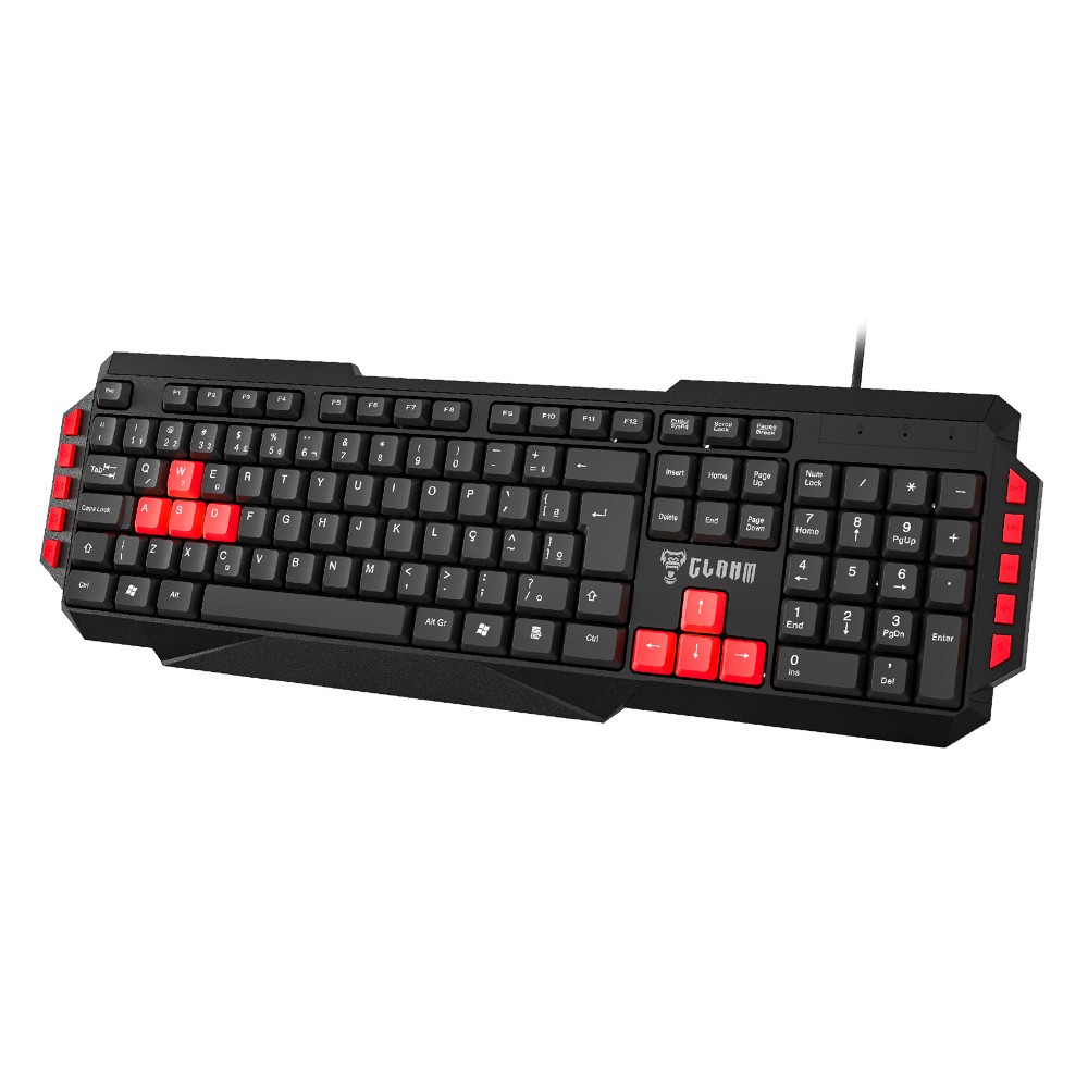 Teclado Gamer Styger - Clanm 117 Teclas Layout Abnt2 em Oferta na Shopee