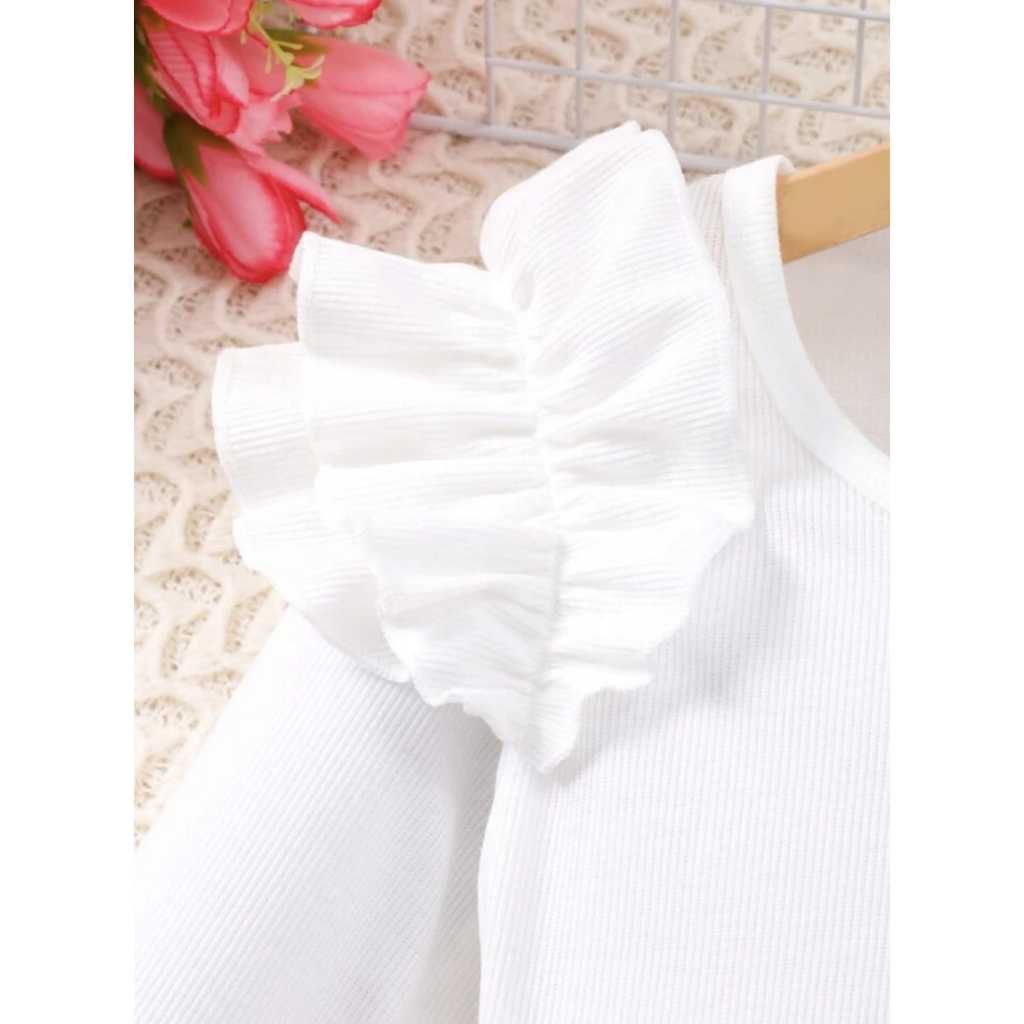 Conjunto Blogueirinha Patricinha Short Saia Rosa / Vermelho Infantil Menina