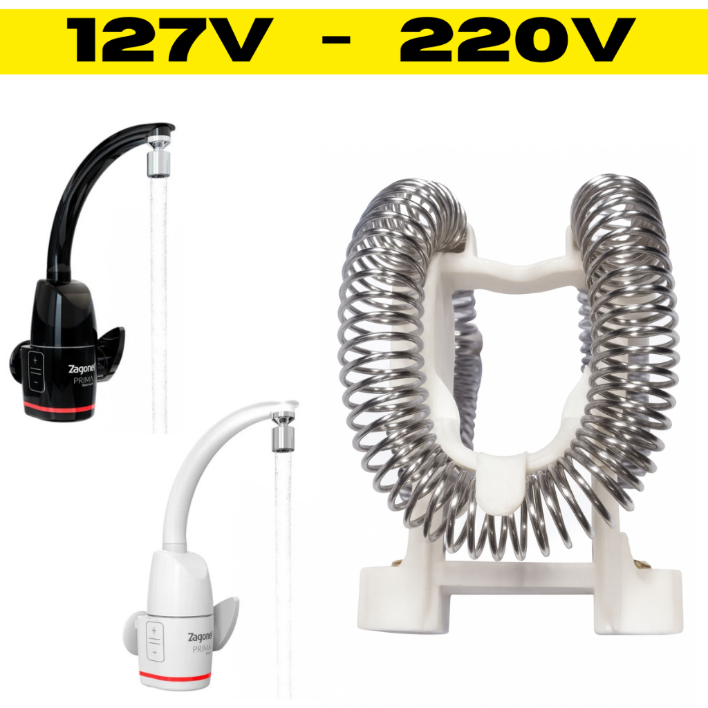 Resistência Para Torneira Elétrica Zagonel Prima Touch 127v 220v 5500w Eletrônica Pratimix em Oferta na Shopee