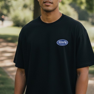 Camiseta Streetwear Oversized Resety Minimalista em Oferta na Shopee