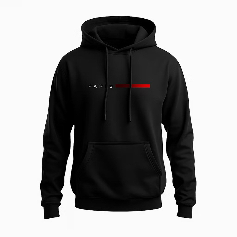 Moletom Canguru Unissex de Algodão Flanelado – Térmico, Macio e Confortável