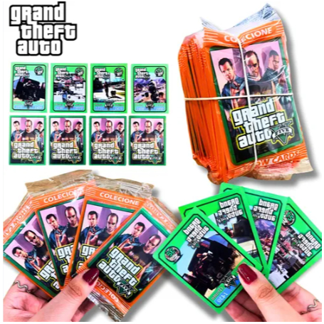 CARDS GTA V - CARTINHA GTA FIVE M GTA 5