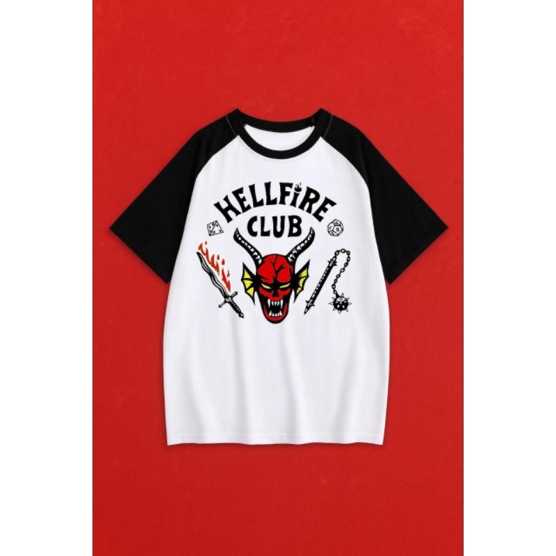 Camiseta HellFire Club Feminina - stranger things