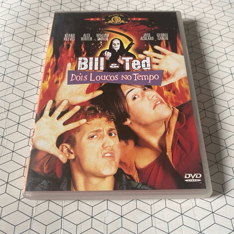 Dvd original Bill e Ted dois loucos no tempo