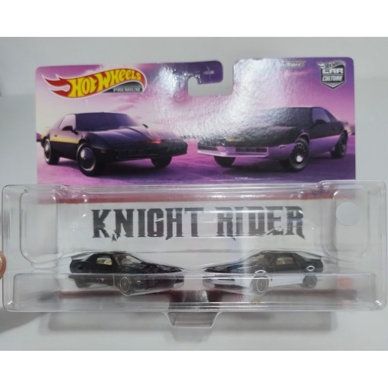 HOT WHEELS PREMIUM KNIGHT RIDER Super Máquina, carroceria de metal, pneus de borracha, escala 1:64