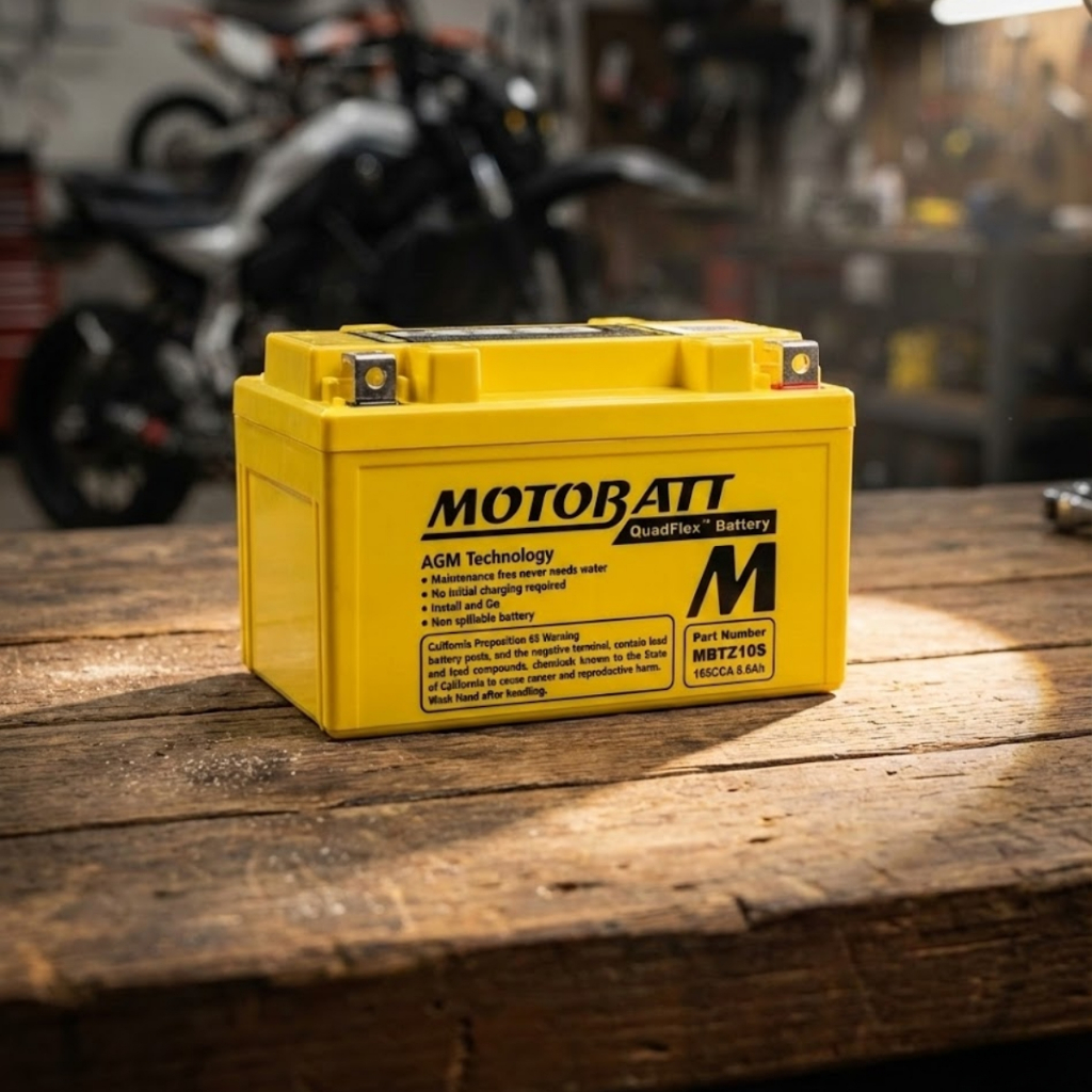 Bateria Moto Motobatt Mbtz10s 8,6ah Yamaha Mt-07 Mt-09 Yzf R1Ytx7a Ytz10s CB 500 BMW S100 RR em Oferta na Shopee