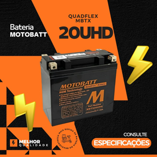 Bateria Motobatt Mbtx20uhd 21ah 12v Moto Hd Softail Vrod Fatboy Dyna Tiger Harley Davidson em Oferta na Shopee