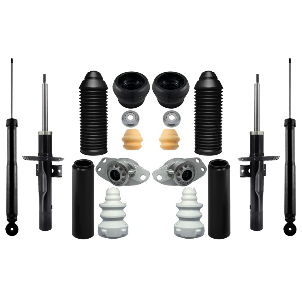 4 AMORTECEDORES + KIT COXIM DIANTEIRO E TRASEIRO SAVEIRO G5 A G8 2009 A 2016 — imagem 2 de 2