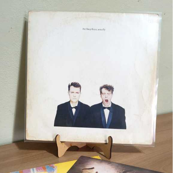 Lp Disco Pet Shop Boys - Actually c/ Encarte (1987)