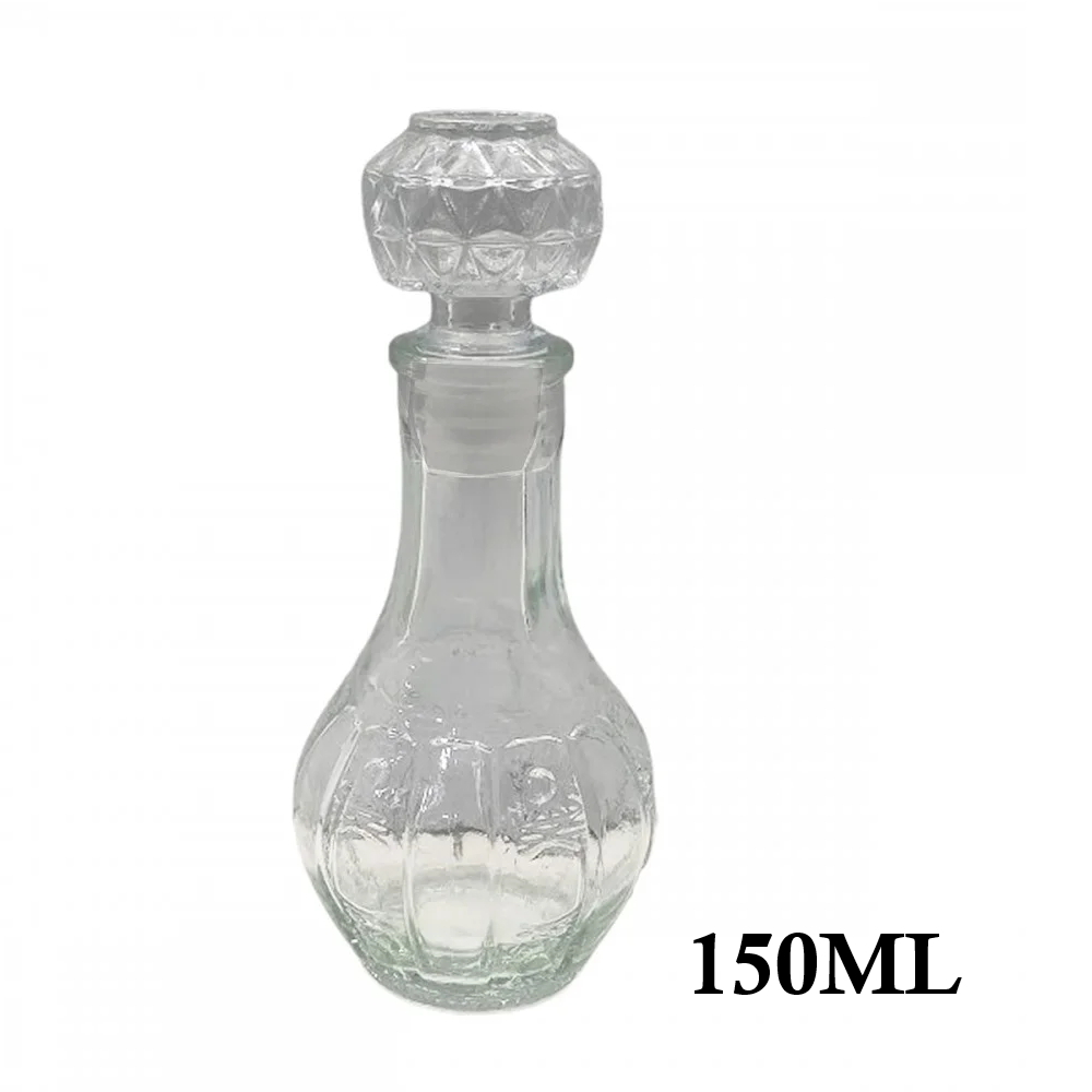 Mini Garrafinha Decorativa de Vidro Licoreira Para Decoração e Lembrancinhas de Festa 150ml