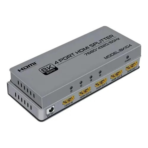Splitter Hdmi 1x4 8k Ultra Hd Divisor De Sinal Hub 2k 4k 8k