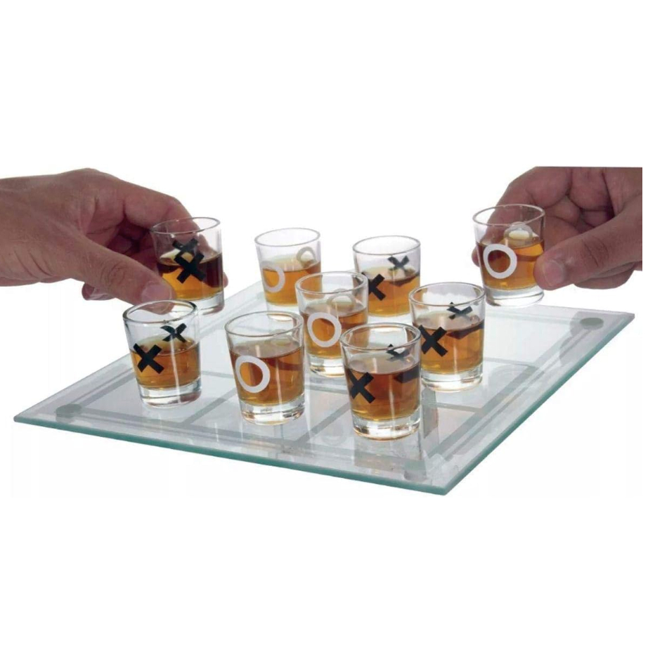 Jogo Da Velha Shot - 9 Copos Bebida Tequila Drink Destilado ‎