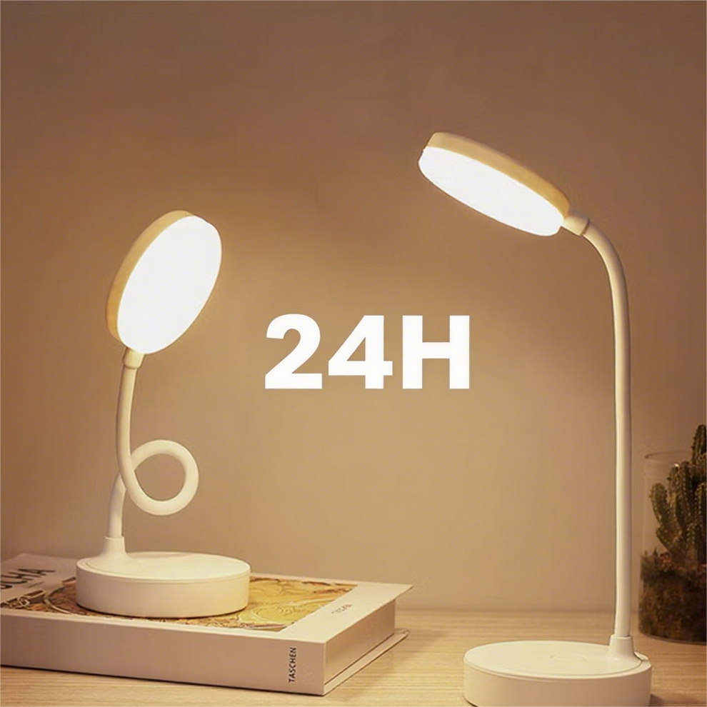 Luminária De Mesa Recarregáveis Led Com Proteção Os Olhos Usb Iluminaria Abajur Para Quarto