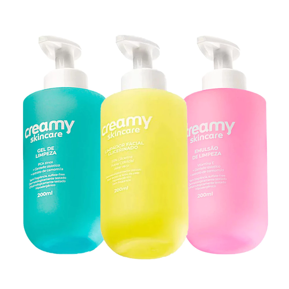 Sabonete Facial Creamy- Suave ,Hidratante E Antioleosidade
