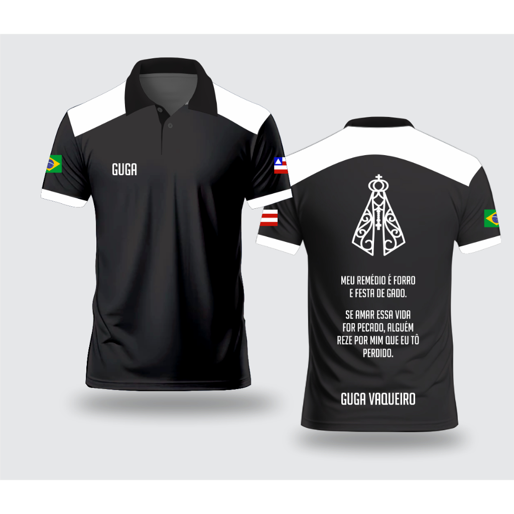 CAMISA PARA VAQUEJADA PERSONALIZADA DO SEU JEITO