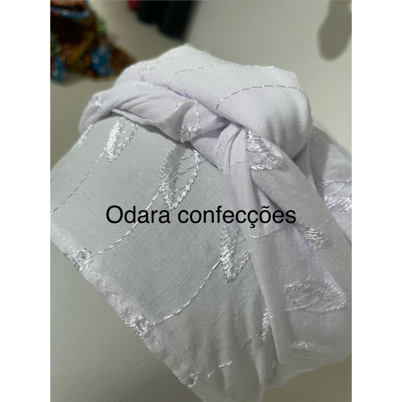 pano de lesie branco lesie com ou sem touca em Oferta na Shopee