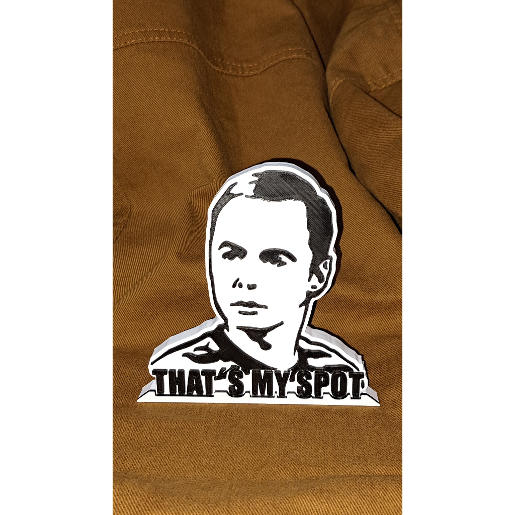 Decoração Suporte Sheldon Cooper | The big Bang Theory | Big Bang: A Teoria