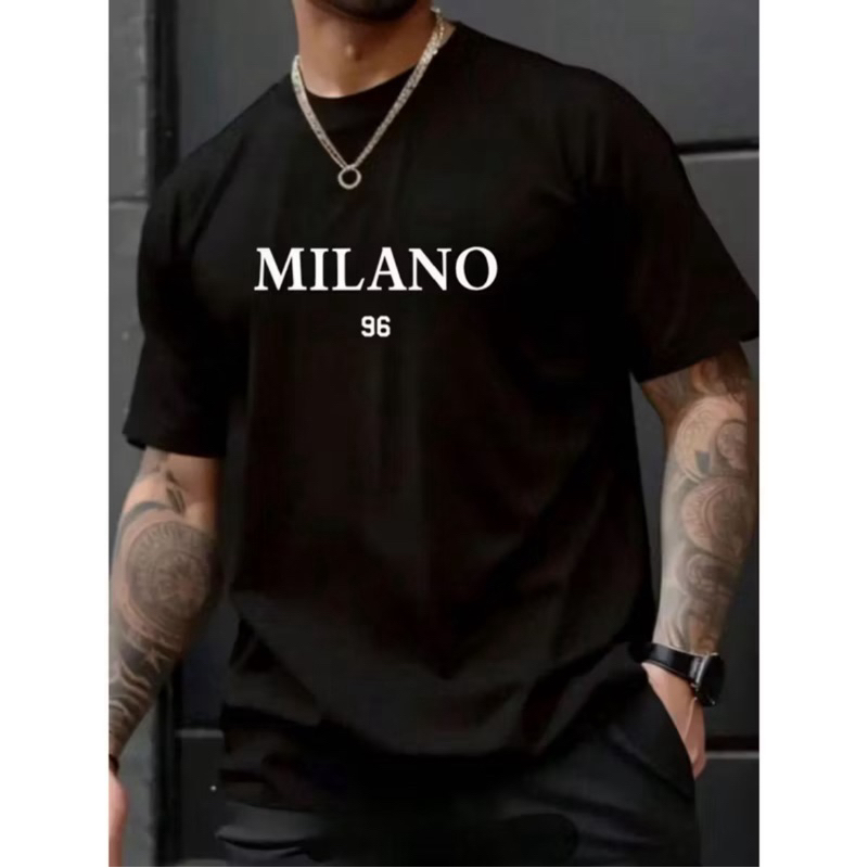Camiseta Estampada Milano 100% Algodão