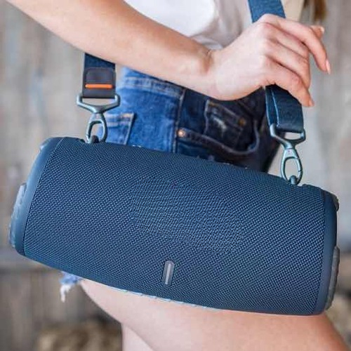 Caixa De Som Xtreme Com ALÇA 33CM 120W 23CM 70W Bluetooth Pen-Drive AUX FM A Prova D'Água