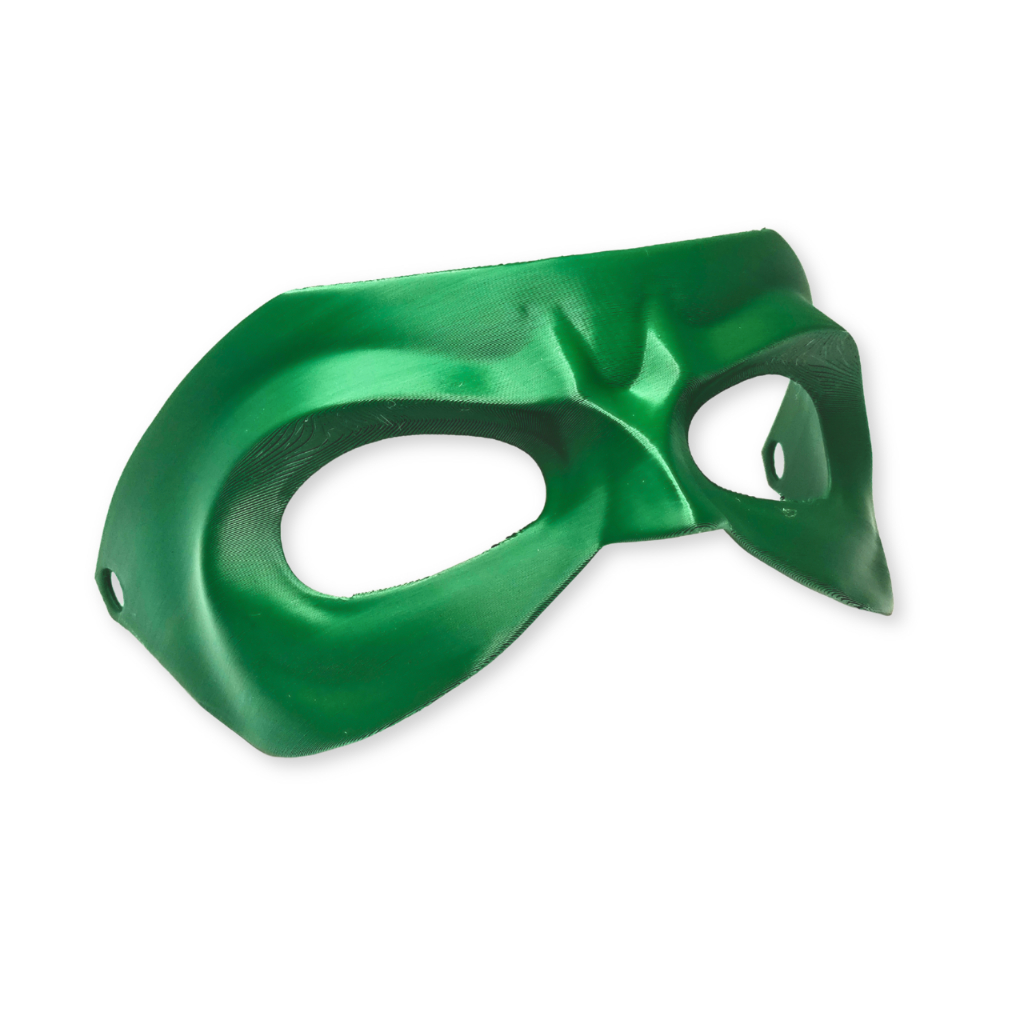 Máscara Arqueiro Verde | Lanterna Verde | Cosplay | Fantasia | Impressão 3D em Oferta na Shopee