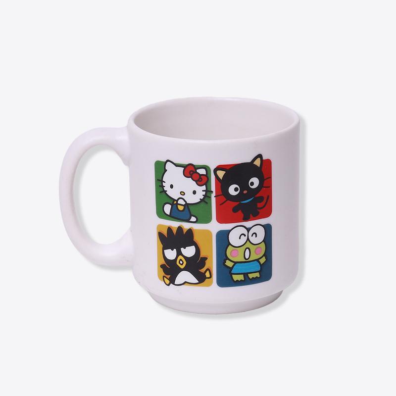 Caneca Mini Tina Hello Kitty e Amigos - Canecas Empilháveis Hello Kitty- 100ML - Zona Criativa