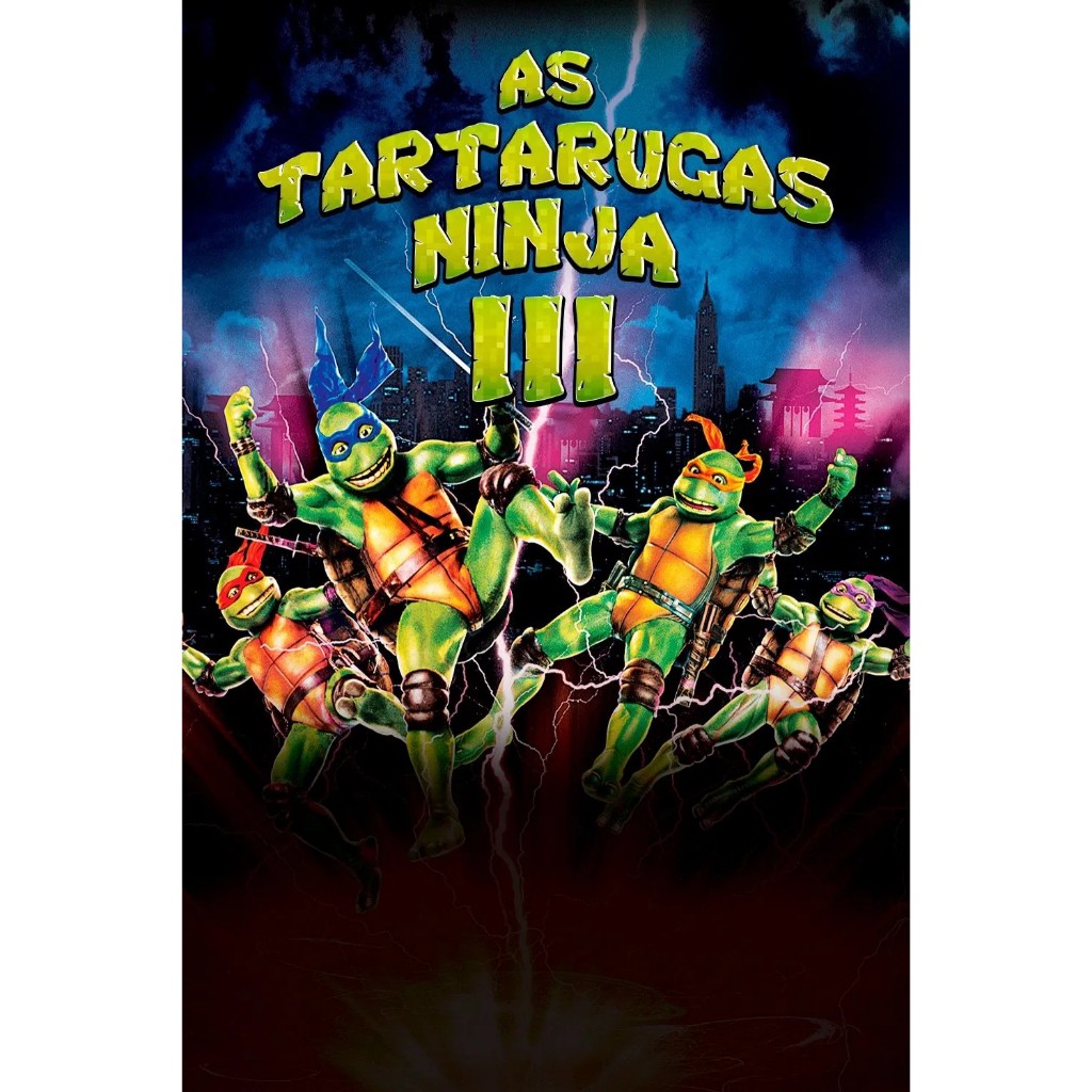 DVD As Tartarugas Ninja 3 – 1993 – (Dual Áudio/Dublado) – 1080p HD POR 24.99