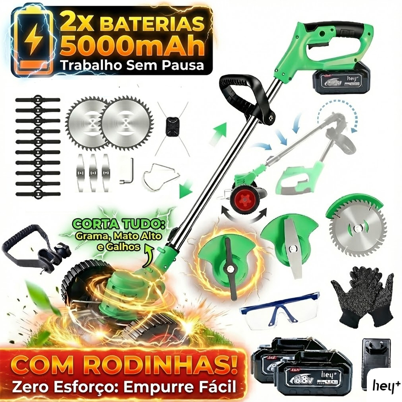 Aparador de Grama Elétrico Heyplus