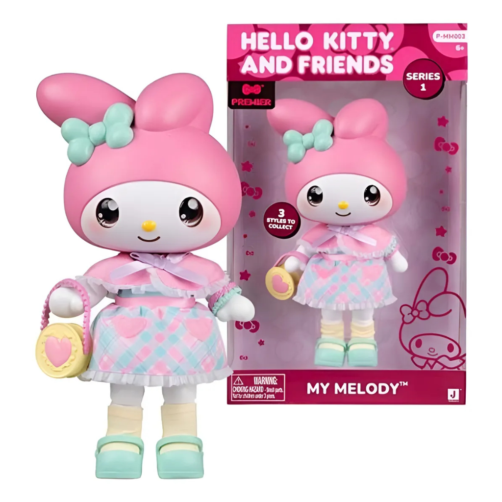Boneca My Melody Articulada 20 Cm Com Acessórios Sunny 4953