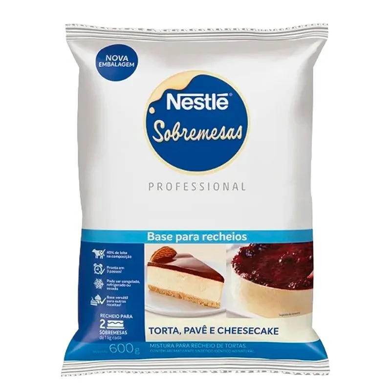 Base para torta pavê e cheesecake 600grs