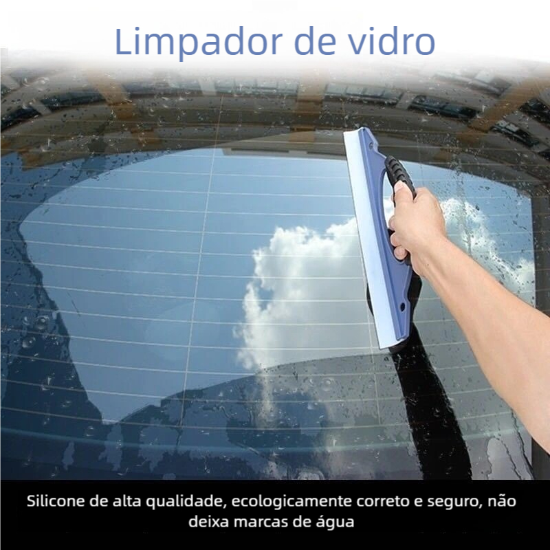 Rodo Automotivo de Silicone 30cm - Secagem Ideal para Box e Carros! Vidros limpos, sem água residual e durável — imagem 2 de 2