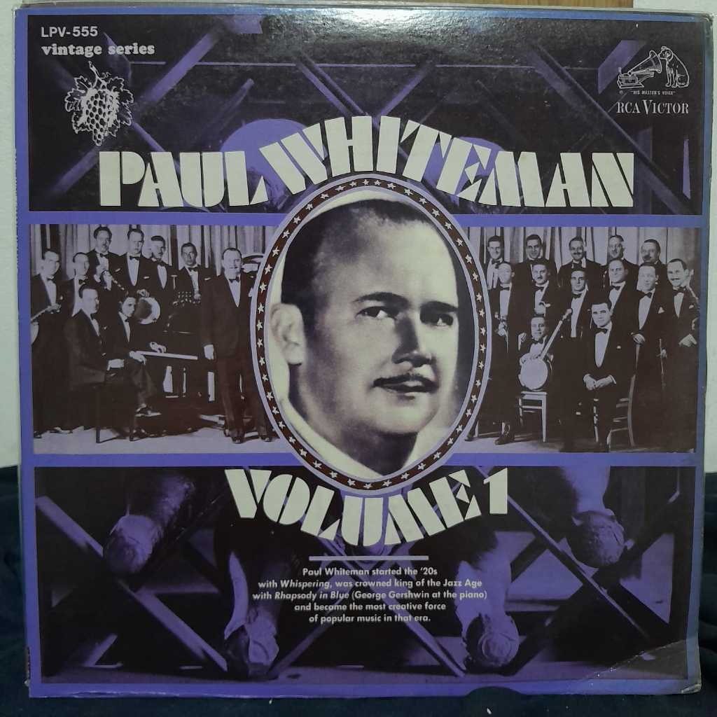 LP PAUL WHITEMAN – VOLUME 1 / RARO LP IMPORTADO / ÓTIMO ESTADO CAPA E DISCO / CX LP76/ SH  LP PAUL WHITEMAN – VOLUME 1 /
