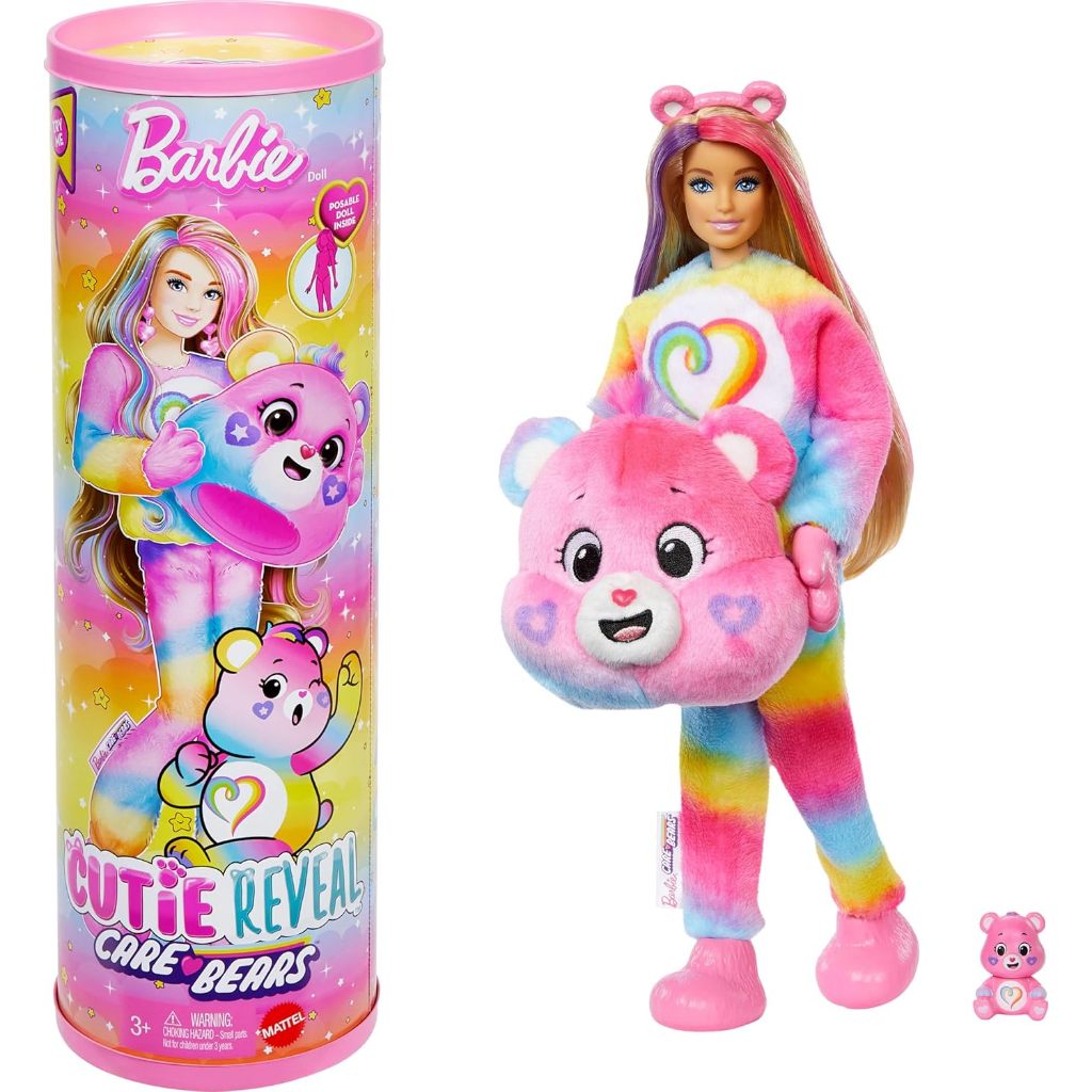 Barbie Cutie Reveal Ursinhos Carinhosos União Mattel JFV60 em Oferta na Shopee