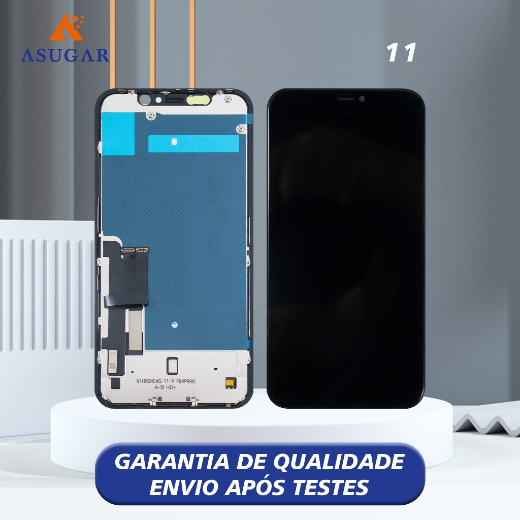 Frontal Tela Display Touch Lcd Universal para iphone 11 em Oferta na Shopee
