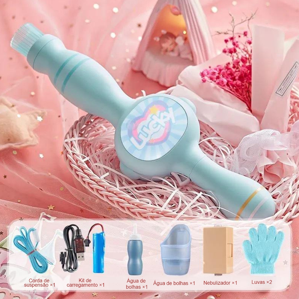 Varinha de Fumaça com Bolhas - Efeito Visual para Festas em Oferta na Shopee