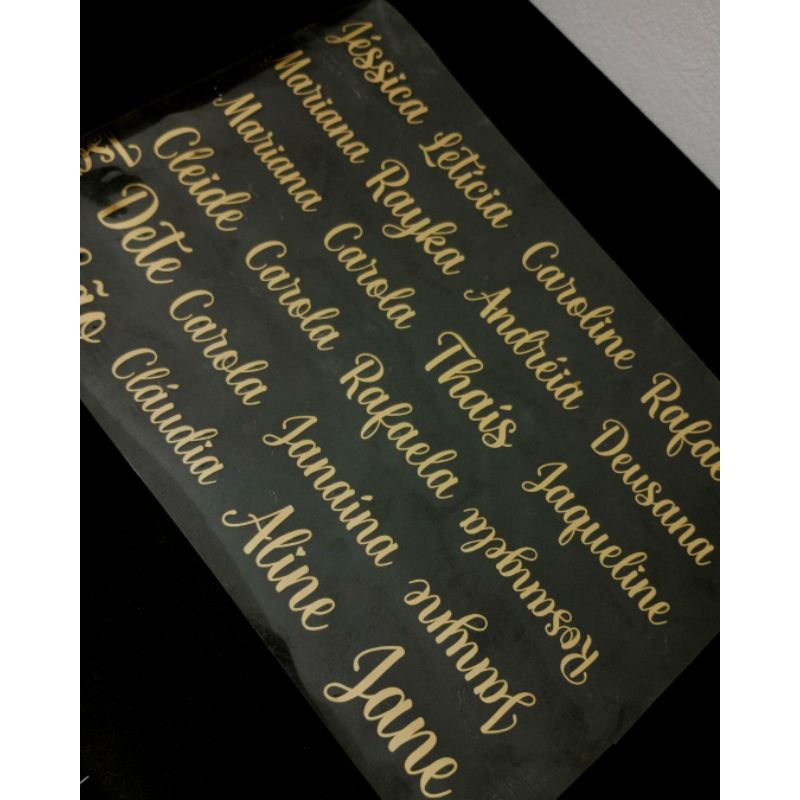 Nomes Personalizados em Letras Termocolantes  – Faça Seu Nome Sob Encomenda para Tecidos e Sintéticos  Aplique com ferro