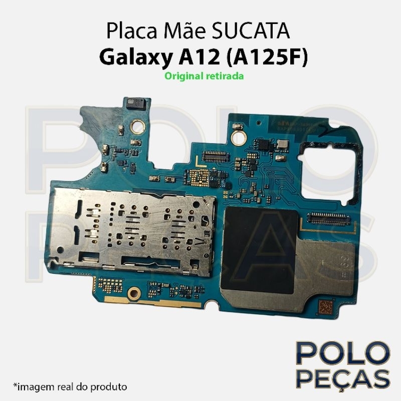 Placa Mãe SUCATA Galaxy A12 (A125F)