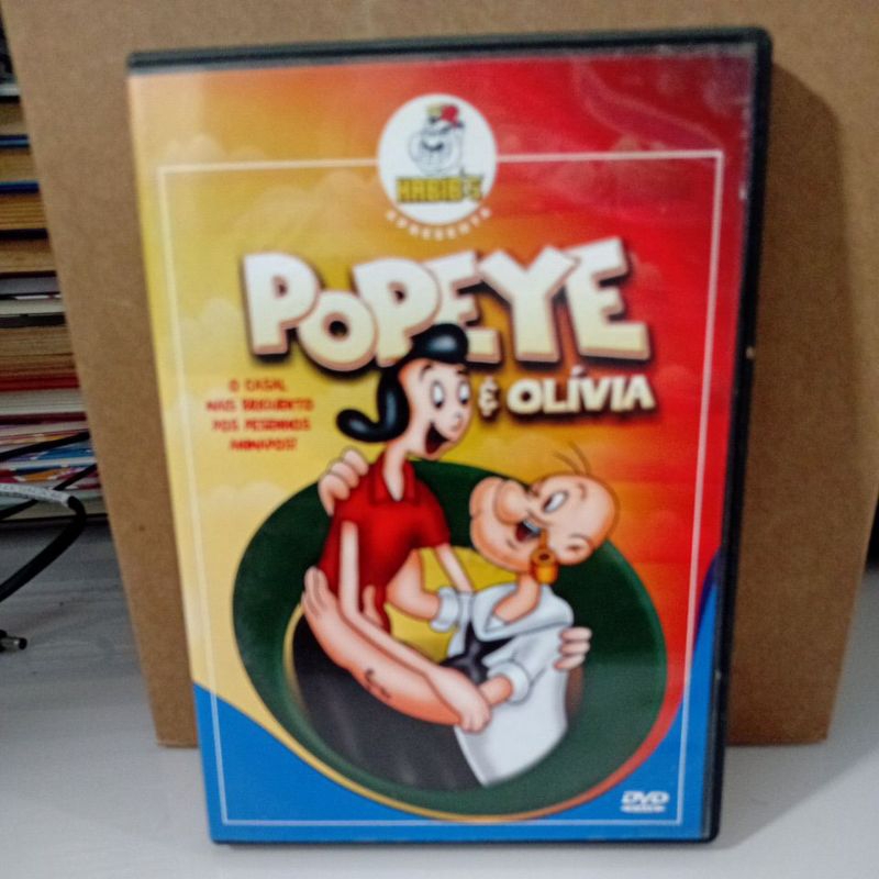 Dvd Popeye  e Olivia