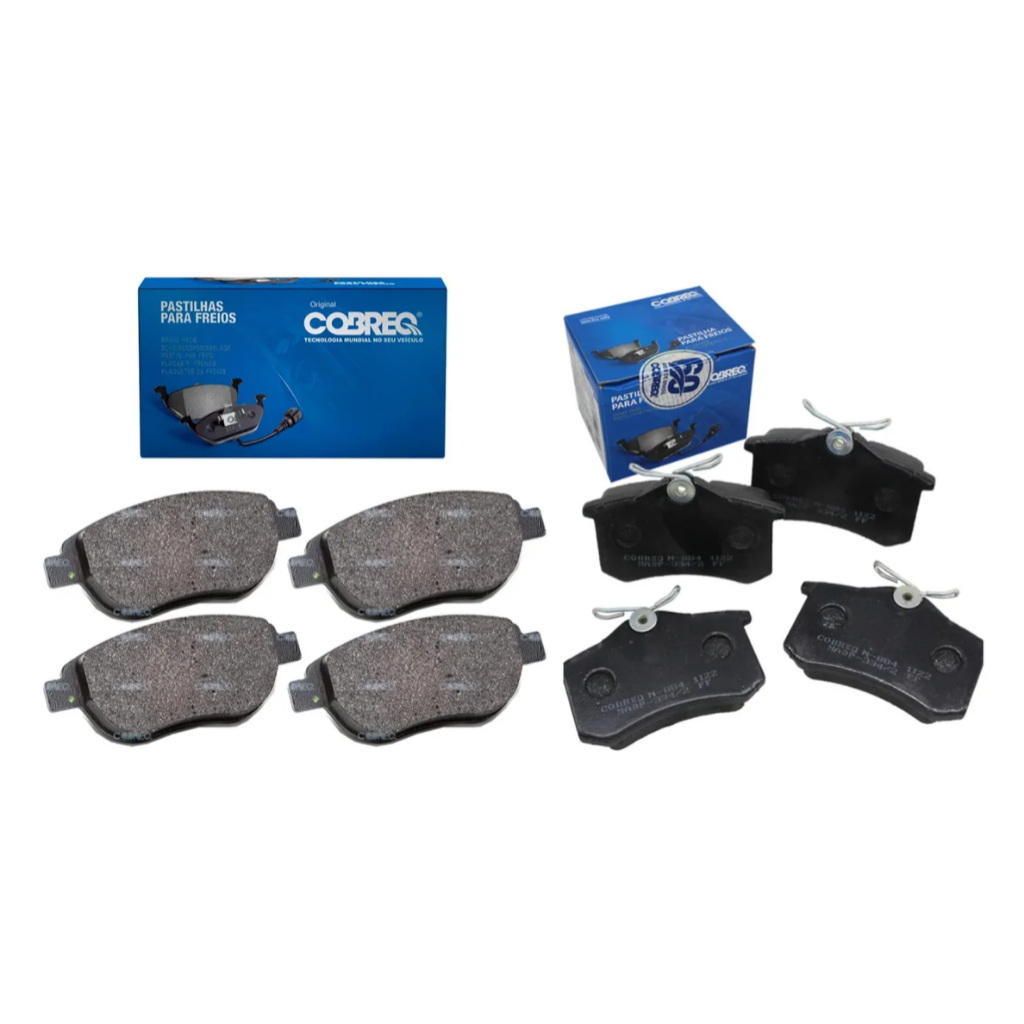 Kit Pastilha Freio Dianteira + Traseira Peugeot 2008 Suv 1.6 em Oferta na Shopee