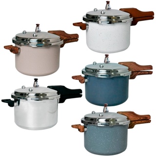 Panela de Pressão Antiaderente de Indução Revestimento Cerâmica 4,2L  - Vista Home em Oferta na Shopee