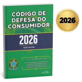 Manual do Código De Defesa Do Consumidor 2026 - Atualizado Com Placas Adesivas em Oferta na Shopee