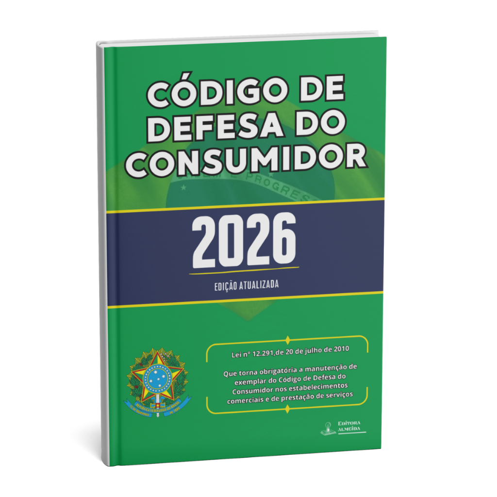 Código De Defesa Do Consumidor 2026 - CDC  Atualizado Com Placas Adesivas Procon Comércio
