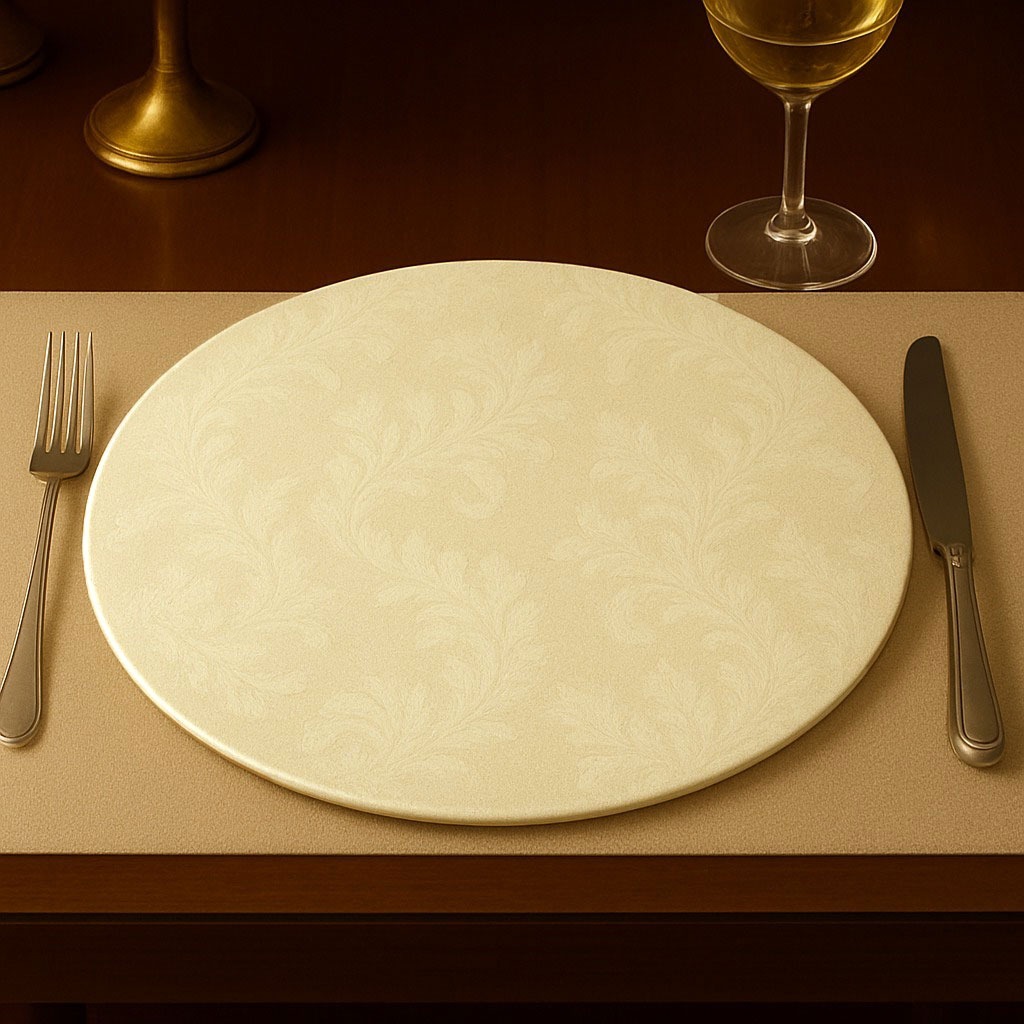 Kit Capa Souplast Jacquard Mesa Posta Jogo Americano Supla Decoração Festa Buffet Jantar em Oferta na Shopee