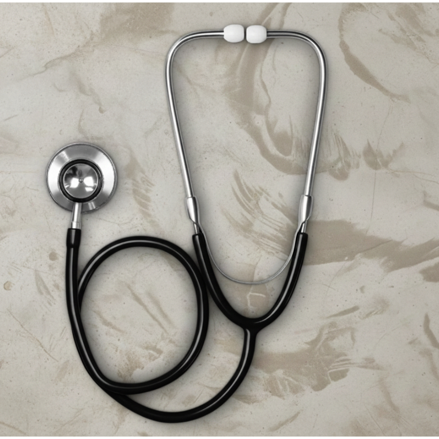 Estetoscópio Duplo Profissional  Dellamed Estetoscópio Enfermagem Médico Veterinário