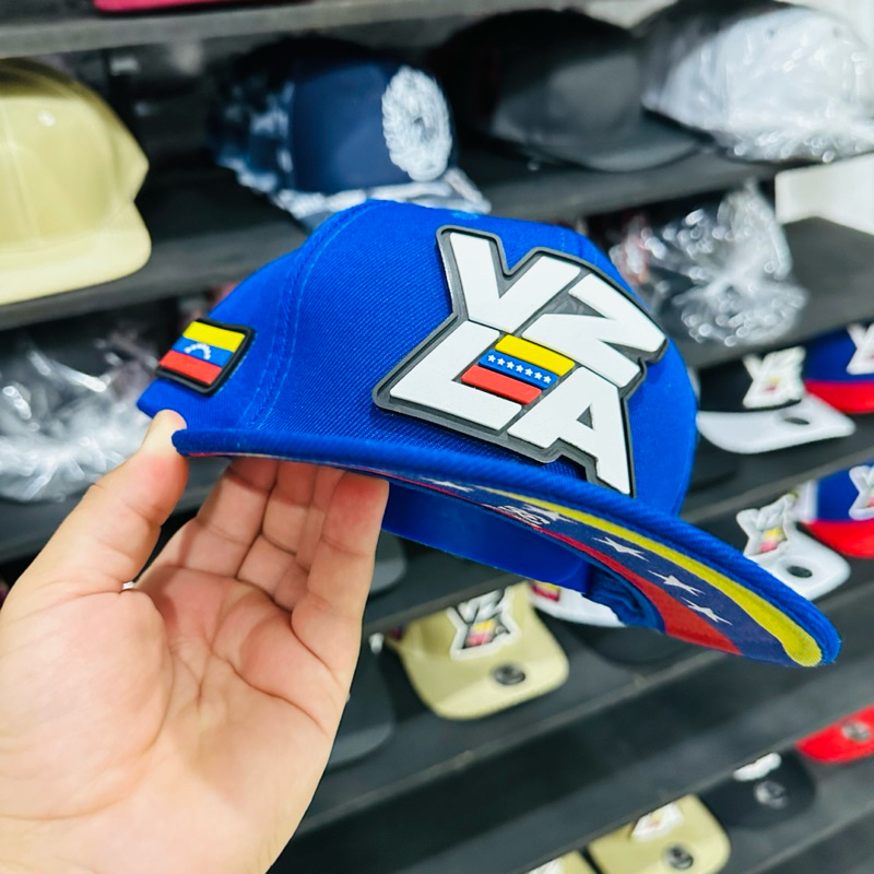 Boné VZLA Beisbol - Emblema Emborrachado Premiun - Canaima Caps