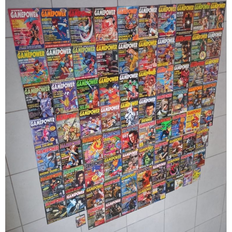 Revistas de Games Super Game Power