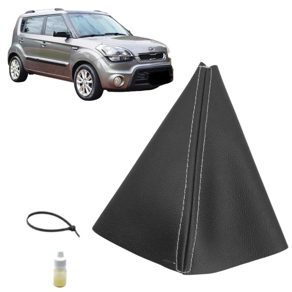 Forro Coifa Courvin Alavanca Câmbio Automático Kia Soul 2011 E 2012 ( Modelo 2012 )