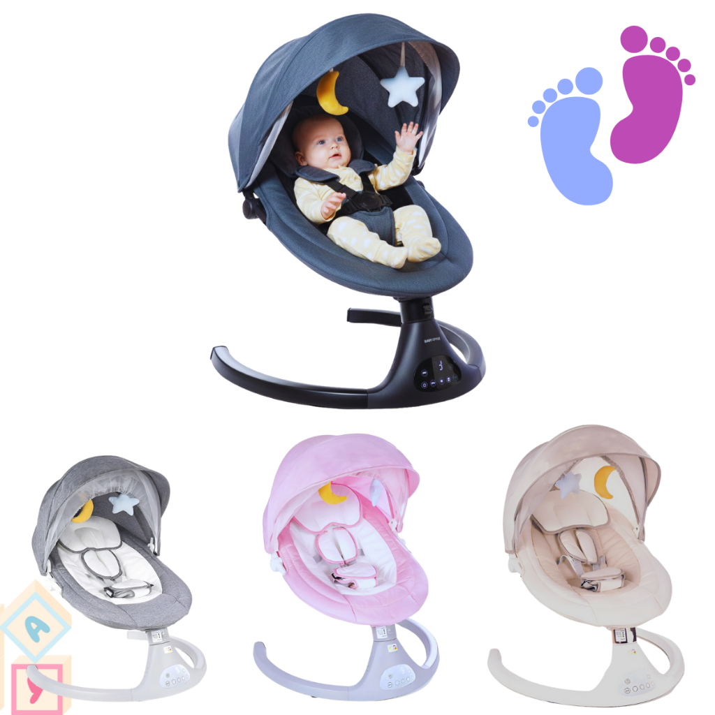 Cadeira De Descanso Vibratória Infantil Baby Style 0-18kgs em Oferta na Shopee